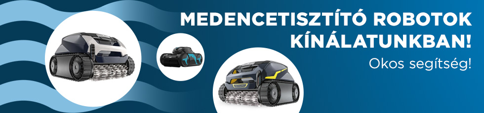 Medencetisztító robotok